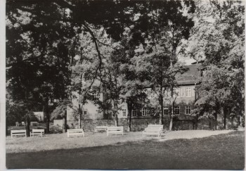 AK Foto Stadtlengsfeld Rhön SV-Diät-Sanatorium 1971