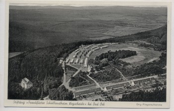 AK Stiftung Frankfurter Schullandheim Wegscheide bei Bad Orb Fliegeraufnahme 1940
