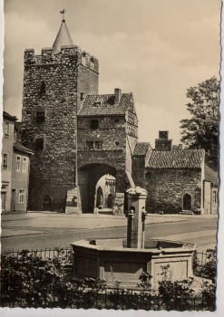 AK Foto Naumburg an der Saale Marientor 1961