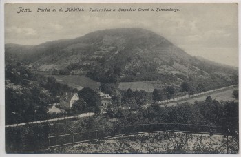 VERKAUFT !!!   AK Jena Partie am Mühltal Papiermühle u. Cospedaer Grund u. Sonnenberg Cospeda 1910 RAR