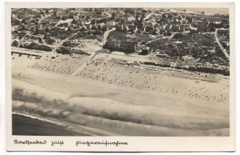 AK Nordseebad Juist Fliegeraufnahme 1935