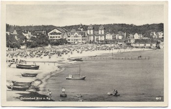 AK Ostseebad Binz auf Rügen 1952