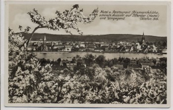 AK Foto Werder (Havel) Blick vom Hotel Bismarckhöhe 1936