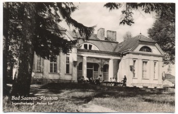 AK Bad Saarow Pieskow Jugendherberge Helmut Just 1961