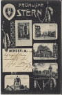 AK Minden in Westfalen Fröhliche Ostern Mehrbild 1905 RAR