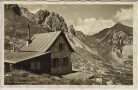 AK Foto Mindelheimer Hütte Oberstdorf Mittelberg Vorarlberg Allgäu 1942