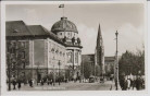 AK Foto Posen An der Paulikirche vile Menschen Poznań Polen 1942