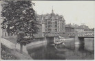 AK Posen Wallischeibrücke Poznań Polen Feldpost 1917