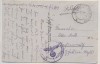 AK Darmstadt Eberstadt Ortsansicht mit Frankenstein Flugzeugaufnahme Feldpost 1941
