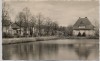 AK Foto Wittenburg / Mecklenburg Karl-Marx-Straße mit Ententeich 1969