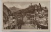 AK Weinheim an der Bergstraße Marktplatz mit Burg Wachenburg und Windeck 1920