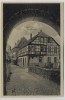 AK Alzey Schloß-Gasse 1920