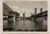 VERKAUFT !!!   AK Foto Marienburg Malbork Die Nogatbrücken mit Buttermilchturm Westpreußen Polen 1935