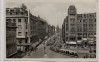 AK Foto Prag Praha Graben mit Straßenbahn Feldpost Tschechien 1942