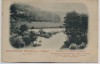 AK Sommerfrische Bronnbach a. Tauber Wehr Gasthaus und Pension Verweyen b. Wertheim 1900