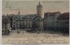 AK Gruss aus Darmstadt Marktplatz 1900