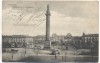 AK Darmstadt Louisenplatz und Ludwigsäule 1904