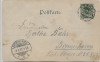AK Lehe Englischer Garten Deutsch-französische Marine-Commers b. Bremerhaven 1899 RAR