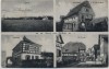 VERKAUFT !!!   AK Mehrbild Gruß aus Rodau Rathaus Dorfstraße Wirtschaft Schweickert b. Zwingenberg 1924 RAR
