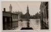 AK Foto Leipzig Alexanderstraße mit St. Trinitatis Kirche Neues Rathaus Hochwasser 12.07. 1954 RAR