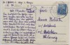 AK Schwerin Hauptbahnhof Landpoststempel Rampe 1954