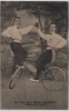 VERKAUFT !!!   AK Mülsen St. Jacob Kunstfahrer Rad Max Lau Kurt Müller 1920