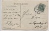 AK Die Dörenther Klippen bei Ibbenbüren mit Gedicht 1909