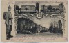 VERKAUFT !!!   AK Mehrbild Göttingen Alte und Neue Kaserne Städtische Kasernen und Südwest-Afrika Denkmal Infanterie-Regiment 82 Feldpost 1914 RAR