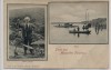 AK Missunde Gruss aus Missunder Fährhaus Fähre Heine Jensen b. Kosel Eckernförde 1900 RAR
