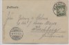 AK Gruss aus Werneck Ortsansicht Unterfranken Goldrand 1906 RAR