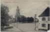VERKAUFT !!!   AK Philippsburg Marktplatz mit Gasthaus zum Schwanen 1911