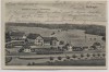 Künstler-AK Hattingen Bahnhof u. Hauser's Restauration 1911 RAR