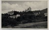 AK Foto Ruine Landeck mit Burg-Kaffee bei Emmendingen 1937
