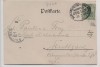 AK Gruss aus Karlsruhe Hotel-Restaurant der Brauerei Sinner Grünwinkel Friedrichshof 1903