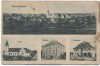 AK Oberbettringen Kirche Rathaus Schulhaus Bettringen 1929