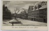 AK Foto Landsberg am Lech Herkomerstrasse mit Brunnen im Winter 1936