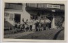 AK Marquartstein Oberbayern Cafe Pension Schloßberg Männer in Trachten Bierkrug 1935 RAR