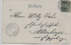 AK Gruss aus Gera Schloss Osterstein 1902