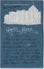 Präge AK Gruss aus Gera Neues fürstliches Hoftheater und Konzerthaus 1900