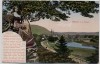 AK Liedkarte Höxter a. d. Weser Weserlied Ortsansicht 1929