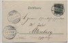 Präge AK Weißenfels Schloss Wappen mit Goldrand 1901 RAR