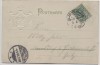 Präge-AK Jena Paradies mit Wappen 1901