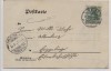AK Gruss aus Gera Ortsansicht Johanniskirche Küchengarten 1903