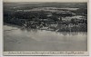 AK Pieskow (Mark) Fliegeraufnahme vom Scharmützelsee mit Kurhaus und Schloss b. Bad Saarow 1936