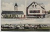 AK Gruß aus Haselbach (Niederbayern) Ortsansicht mit Kirche und Handlung Feldpost 1918 RAR