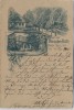 AK Vorläufer Münsa bei Nobitz Gruss von der Polnischen Hütte 1902 RAR
