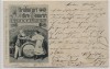 VERKAUFT !!!   AK Altenburg Altenburger Actien Brauerei Ein guter Trunk macht Alle jung 1901 RAR
