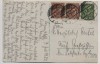 AK Lommatzsch Ortsansicht mit Brücke und Kirche Inflation 1922