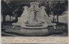 AK Weißenfels Beuditzstraße mit Zierbrunnen 1903 RAR