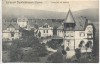 VERKAUFT !!!   AK Luftkurort Dornholzhausen Taunus Villenpartie mit Saalburg b. Bad Homburg vor der Höhe 1910 RAR